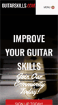 Mobile Screenshot of guitarskills.com